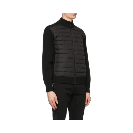 Hybridge Padded Panel Knit Jacket