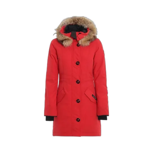 Logo Hooded Down Jacket