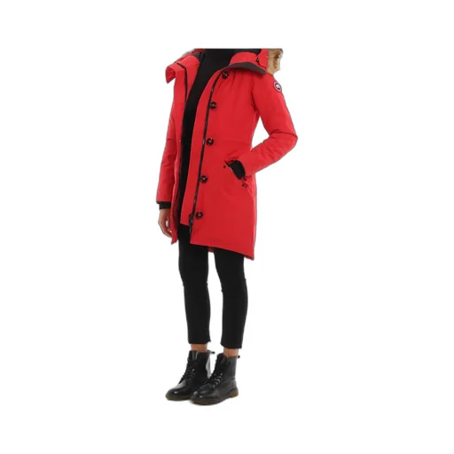 Logo Hooded Down Jacket
