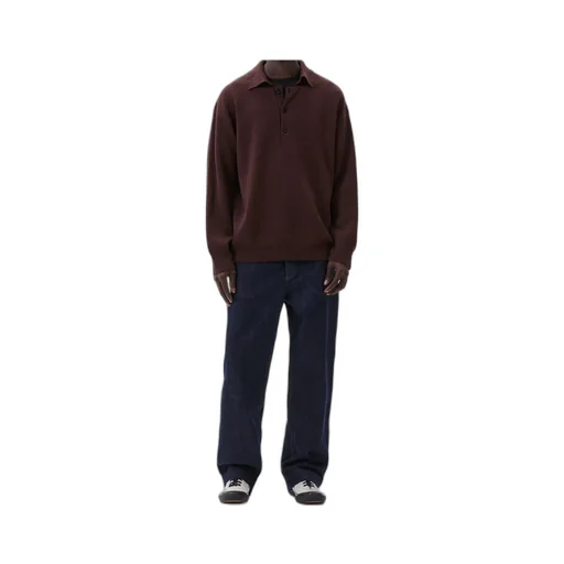 Oversized Knitted Polo