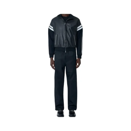 Satin Track Pants