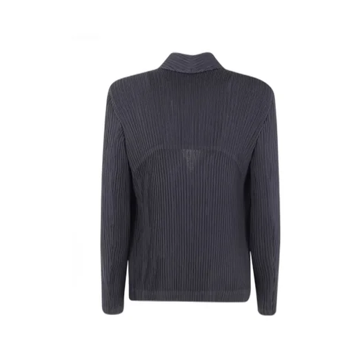 Hatching Pleats Pleated Jacket