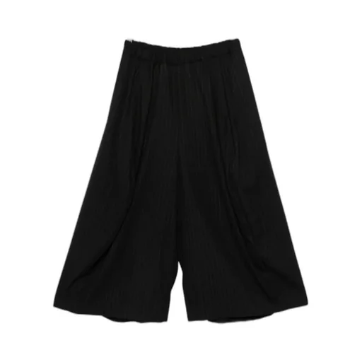 Pinestriped Cropped Trousers