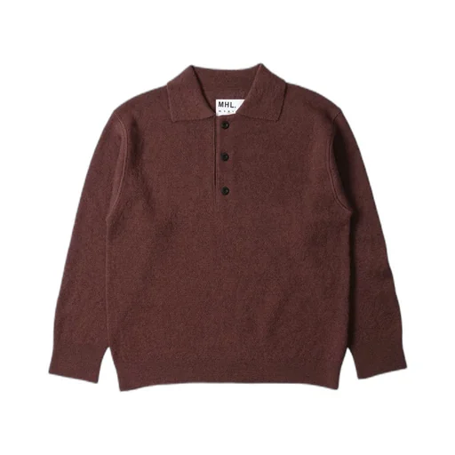 Oversized Knitted Polo