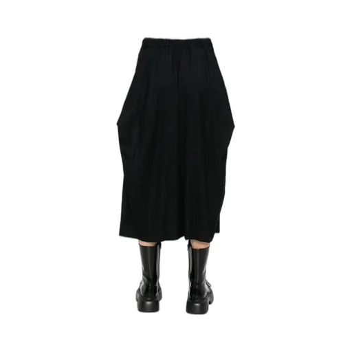 Pinestriped Cropped Trousers