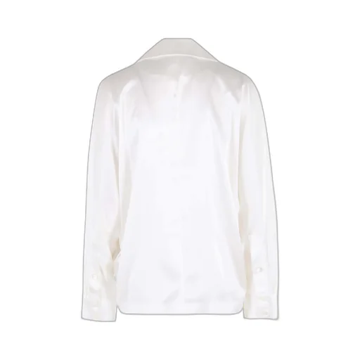 Carmela Silk Wrap Top