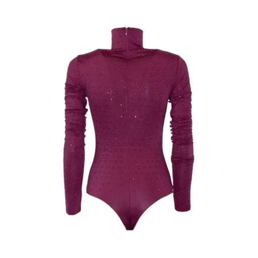 Crystal-Embellished Bodysuit