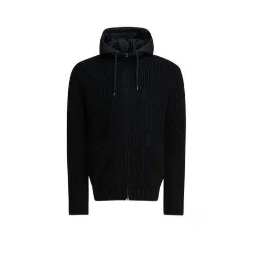 Hooded Zipped Cardigan