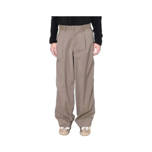 Pleated-Leg Trousers