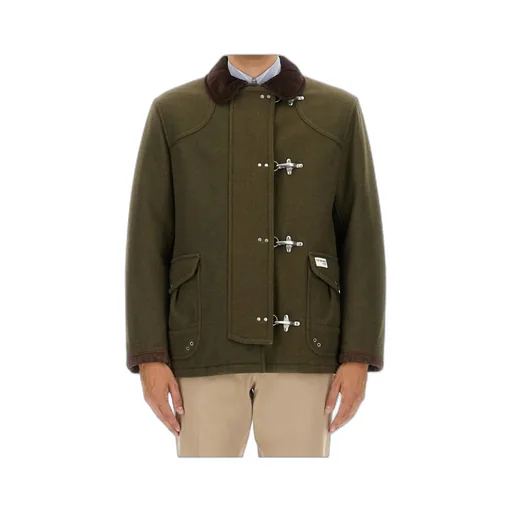 Hook-Fastening Patch-Pocket Parka