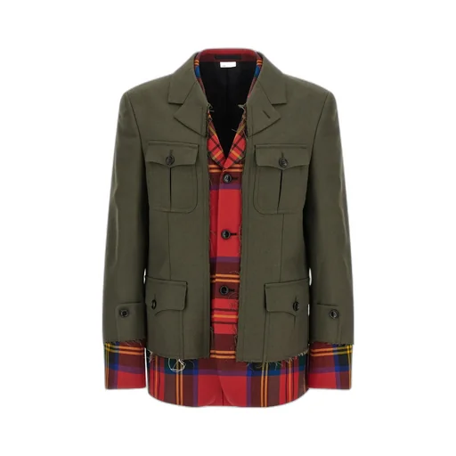 Homme Plus Double Layered Jacket