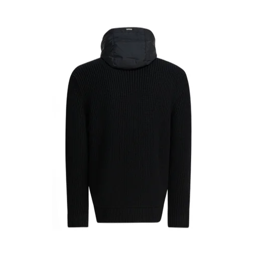 Hooded Zipped Cardigan