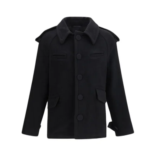 Button-Fastening Jacket