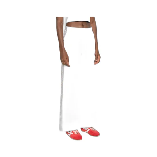 Floral-Stripe Track Pants