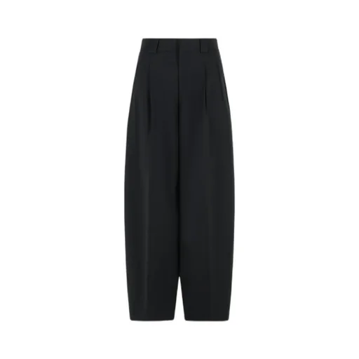 Pleated Zipper Casual Pants