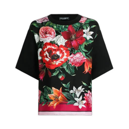 Cotton-Silk T-Shirt