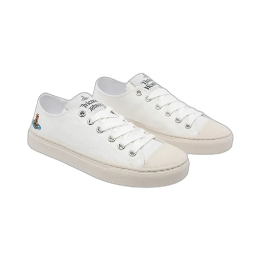 Orb Embroidered Low-Top Sneakers