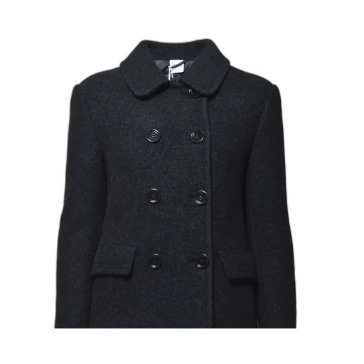Double-Breasted Wool Coat