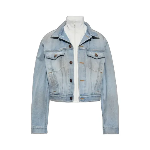 Layered Denim Jacket