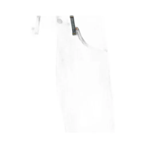Logo Patch Straight-Leg Jeans