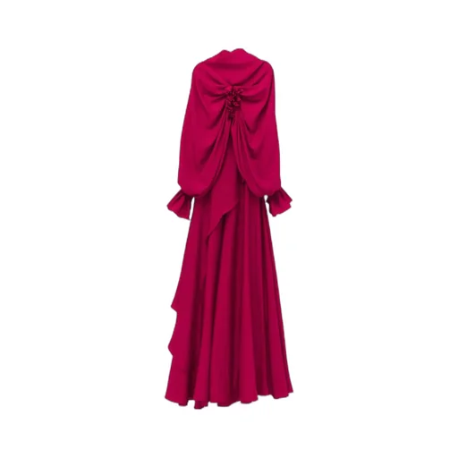 Draped Evening Dress
