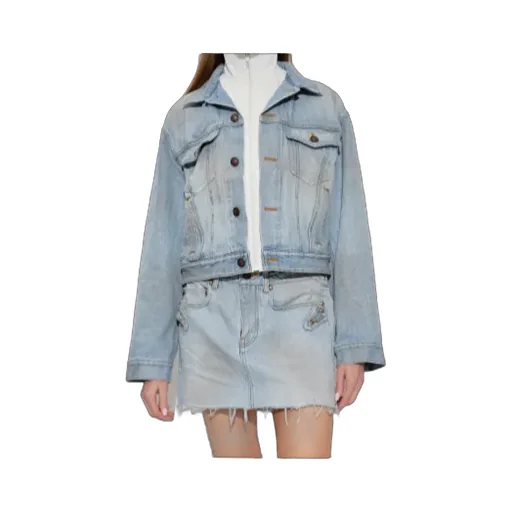 Layered Denim Jacket