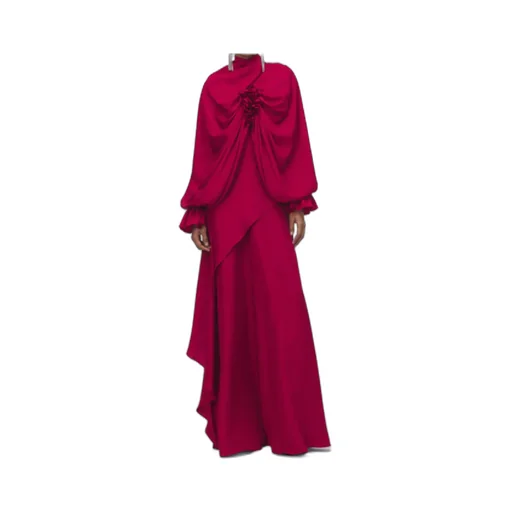 Draped Evening Dress