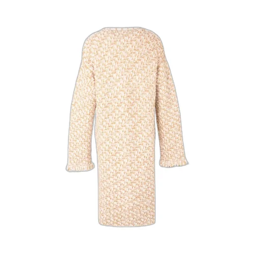 Textured Fringe Coat