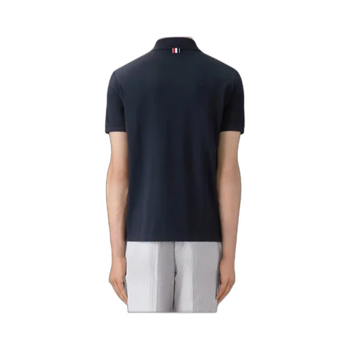 4-Bar Cotton Polo Shirt