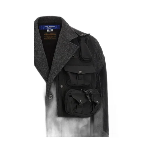 Pocket Detailed Single-Breasted Coat