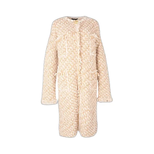 Textured Fringe Coat