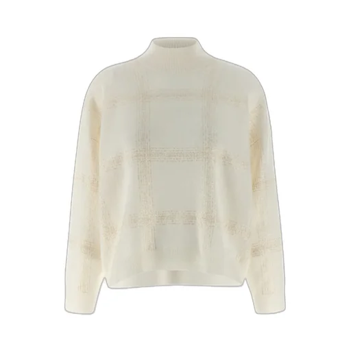 Sequin Embellished Turtle Neck Knitted Jumper