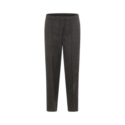 Elasticated Check Trousers