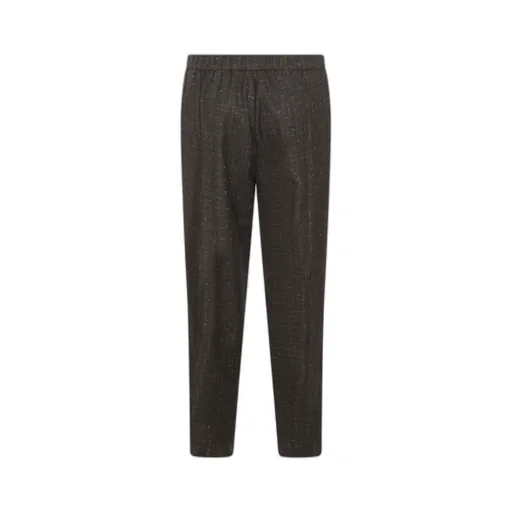 Elasticated Check Trousers