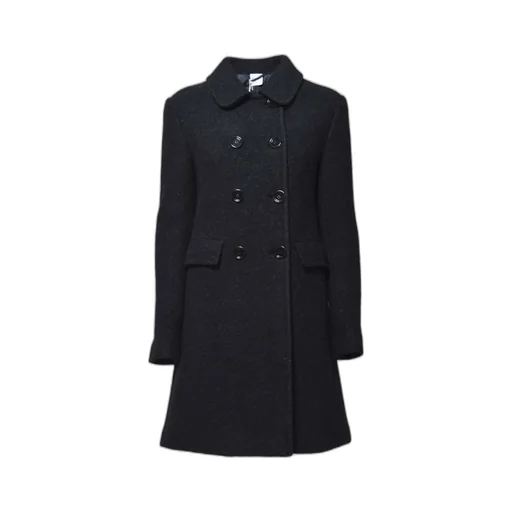 Double-Breasted Wool Coat
