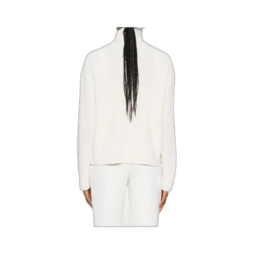 Roll-Neck Panelled Sweater