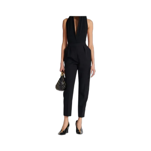 High-Waisted Casual Pants