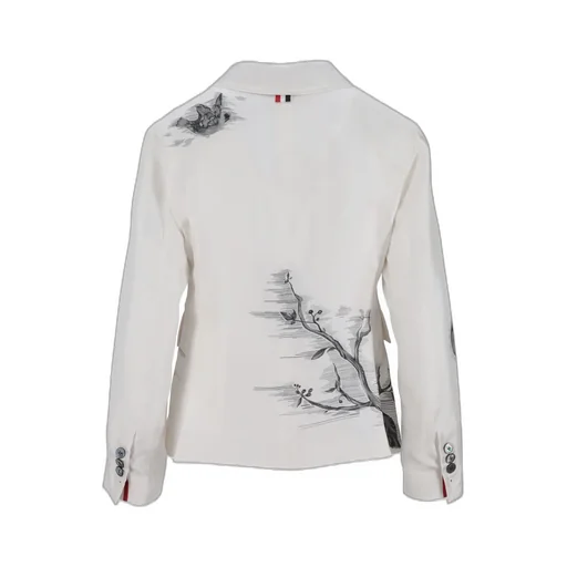 Long-Sleeved Suit Jacket
