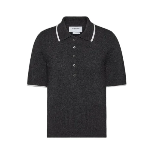 Intarsia Number Polo Shirt