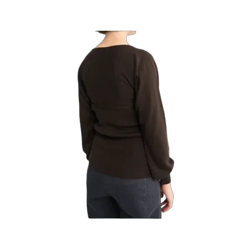 Ribbed Buttoned Sweater