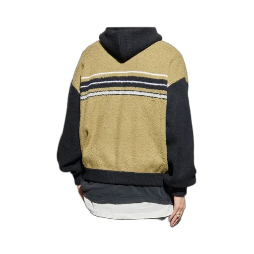 Zip-Up Knitted Hoodie