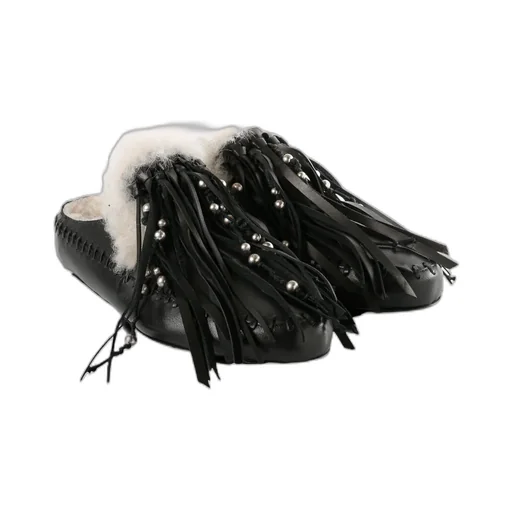 Olai Soft Fringe Mules