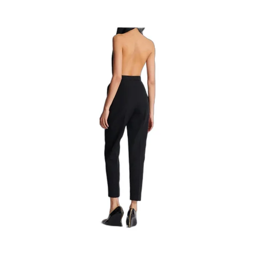 High-Waisted Casual Pants
