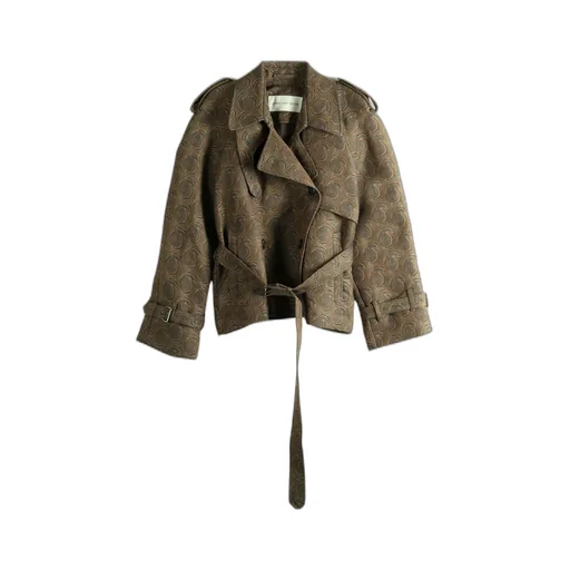 Ristos Double-Breasted Short Coat