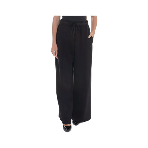 Drawstring Wide-Leg Trousers