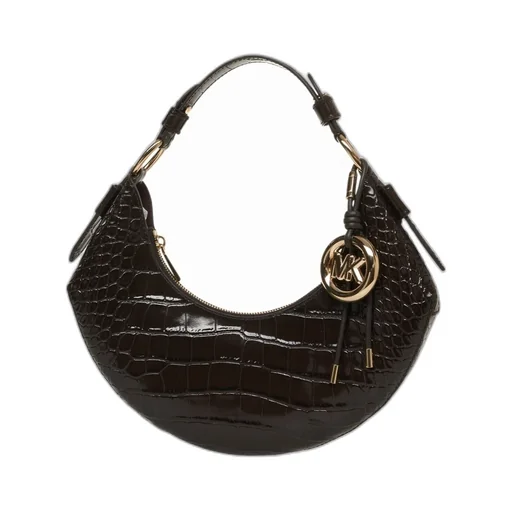 Koa Medium Embossed Shoulder Bag