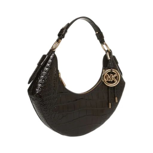 Koa Medium Embossed Shoulder Bag