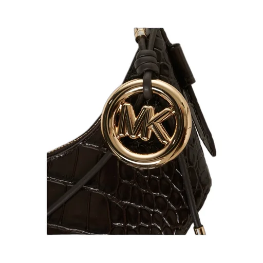 Koa Medium Embossed Shoulder Bag