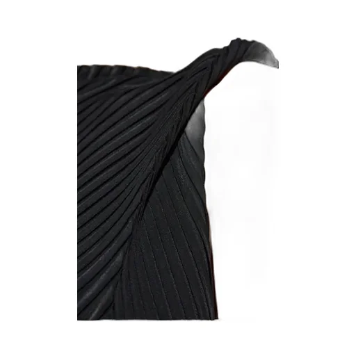 Pleated Sleeveless Asymmetrical Dress