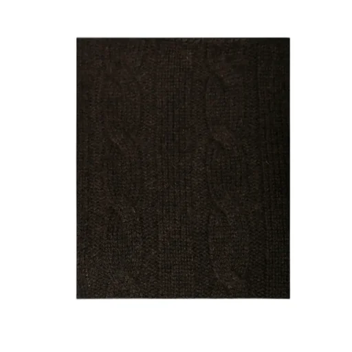 Cable-Knit Roll-Neck Sweater